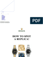 Rolex Science: The Fake Signs PDF