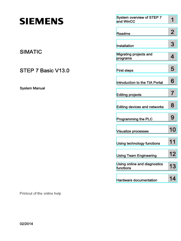 TIA Portal V13 Manual en PDF | PDF | Computer Network | Computer Keyboard