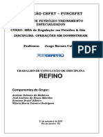 Trabalho_MBA Refino_Operaes em Downstream_Rev01