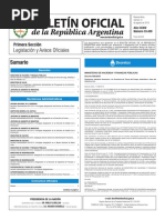 Boletín Oficial de La República Argentina, Número 33.453. 02 de ...