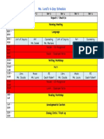 ms  lund- weekly schedule 2016