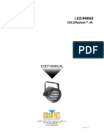 Chauvet Ledsplash JR User Manual
