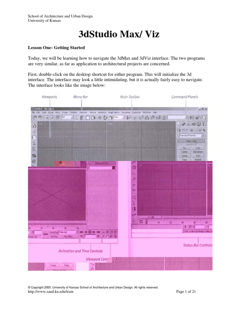 3ds Max Basics | PDF