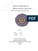 Laporan Praktikum Mikrobiologi Dan Virologi