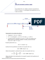 Cinematica Armonica Simple