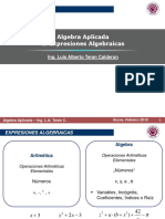 Expresiones Algebraicas