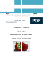 Los Alimentos Transgenicos