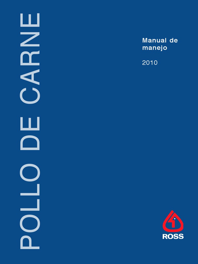 Manual-del-pollo-Ross - Pollos Parrilleros Cobb 500 PDF | PDF | Carne ...