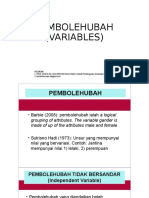 Pembolehubah (Variables)