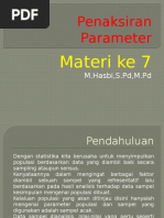 Download Penaksiran Parameter Materi 7 by Sri Susanti SN321185809 doc pdf