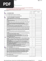 DCD Checklist Requirements