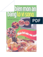 Chế biến món ăn bằng lò Vi sóng