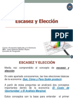 Escasez y Elección (Segunda Clase)