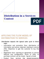 Distribution in A Services Context