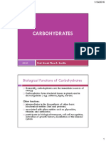 Biological Functions and Classification of Carbohydrates