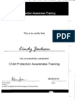 Child Protection Training 2016