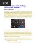 Download Keyboard Laptop Tidak Berfungsi Sebagian Atau Semuanya by Muhammad Firdaus SN321193495 doc pdf