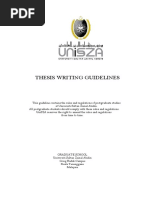 Download UNISZA Thesis Writing Guidelines by skysenpai SN321196183 doc pdf