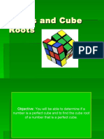 Cubes and Cube Roots