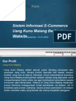 Sistem Informasi E Commerce UKM