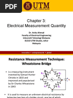 Ch3 Electrical Measurement Quantity