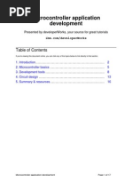 Microcontroller Application Development