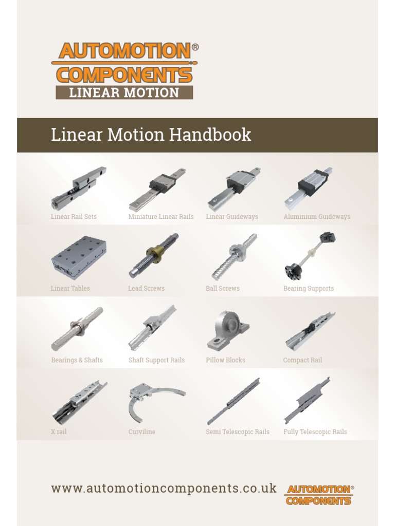 Linear Motion Handbook 2016 PDF Screw Nut (Hardware)
