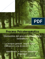 Proceso Psicoterapéutico Gestaltico