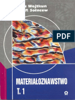 [Wojtkun, Sołncew] Materiałoznawstwo T1 (1999)