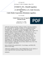 Thompson Everett, Inc. v. National Cable Advertising, L.P. Cable Networks, Inc. Cable Media Corporation, 57 F.3d 1317, 4th Cir. (1995)