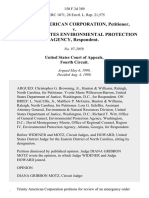Trinity American Corporation v. The United States Environmental Protection Agency, 150 F.3d 389, 4th Cir. (1998)