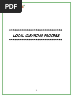 Clearing Process