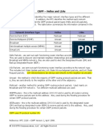 OSPF Hellos and LSAs