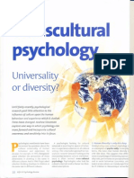 Trans Cultural Psychology