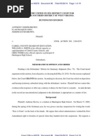 Download Brown v CCBOE - 2010 Summ Jud Opn by legalclips SN32123208 doc pdf