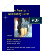 Explosion Prevention in Grain Handling Facilities