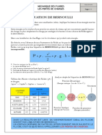 Equation de Bernoulli