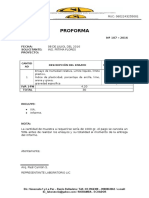 PROFORMA