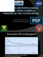 Validating meteorological models using chemical tracers in the TCCON spiral