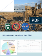 Emissions from the Bena Landfill