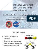 Quantifying Sulfur-Containing Compounds Over the Santa Barbara Channel