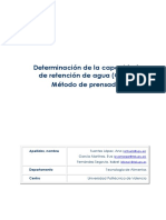 Determinación CRA - Método Prensado PDF
