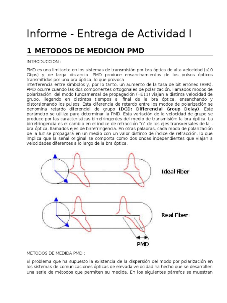 Curso3 - Mario Navinta - Metodos de Medicion PMD | PDF | Polarización ...