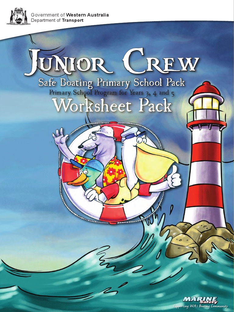 Safe Boating Worksheets for Kids | PDF | Water Transport | Nature