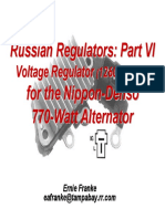 Russian Regulators Part VI Nippon Denso PDF