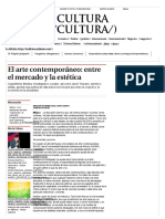 El Arte Contemporáneo_ Entre El Mercado y La Estética - Grupo Milenio