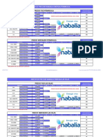 Anexo de Precios Desde 20-05-2016
