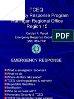 Presenter TCEQ Emergency Response Capabilities