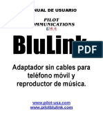 BluLink Manual SP 2010 v1.0 PDF