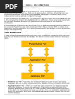 Dbms Architecture